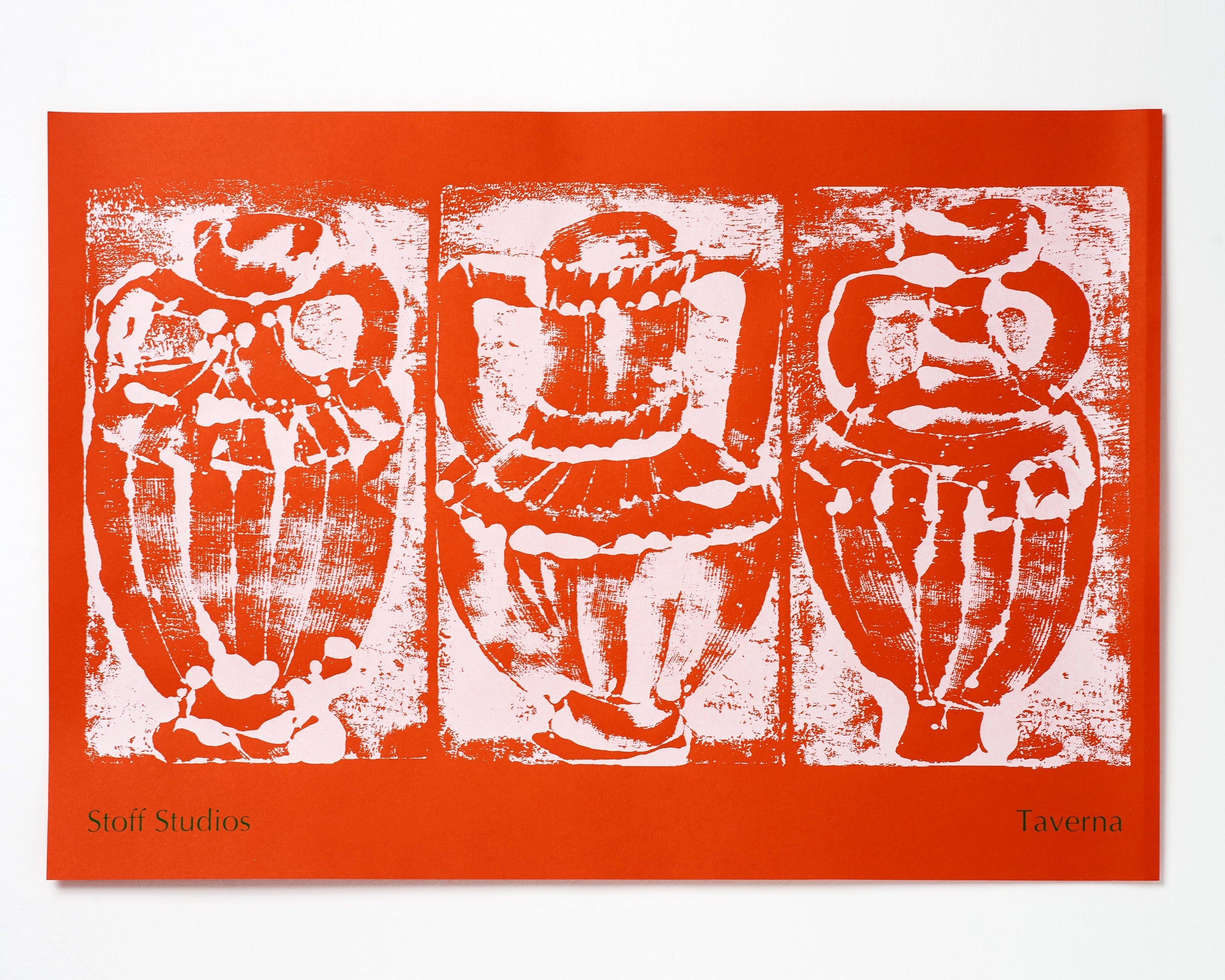 Taverna Print | Tangerine