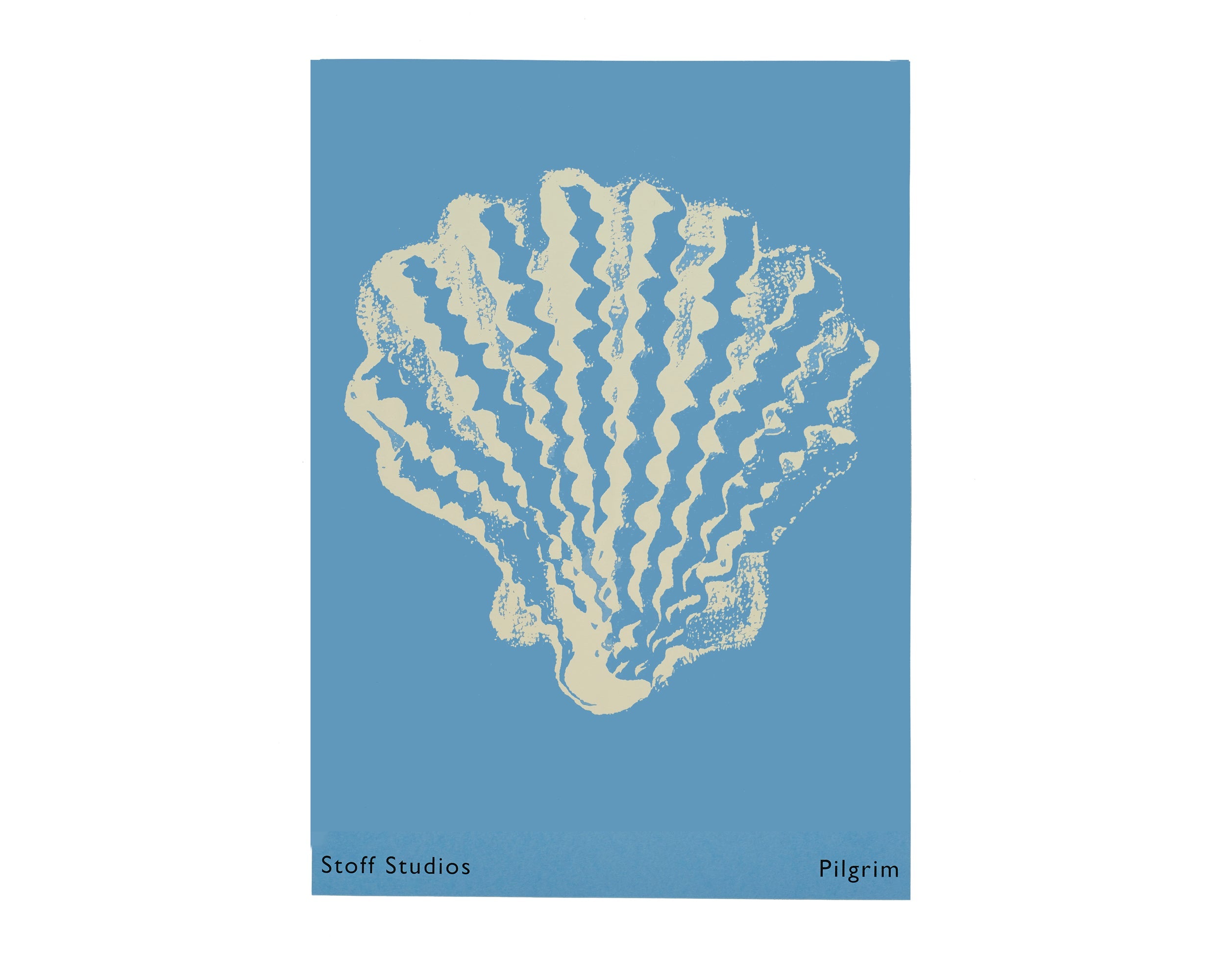 Pilgrim Poster Pair C | Sea Blue