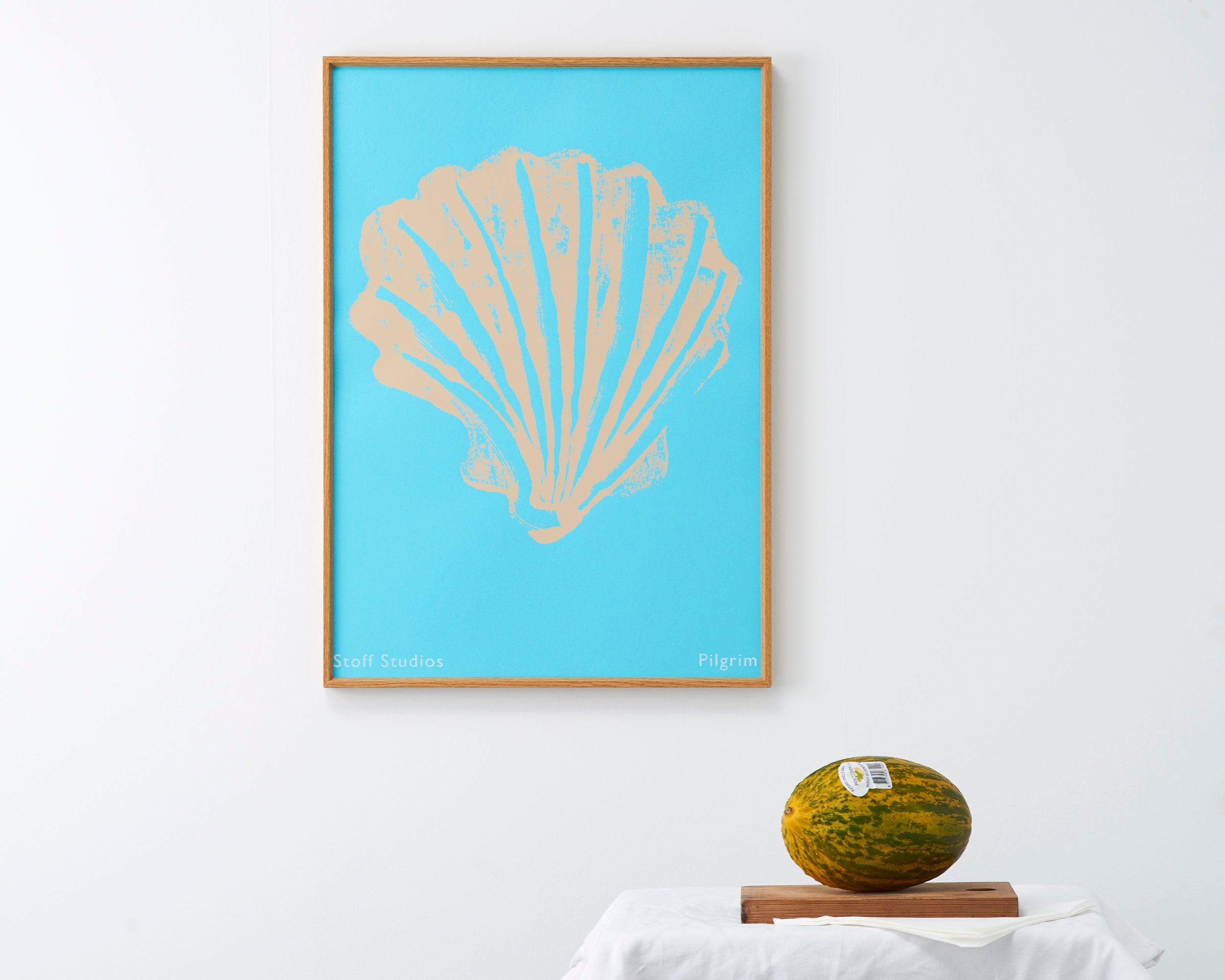 Pilgrim Poster Pair B | Turquoise