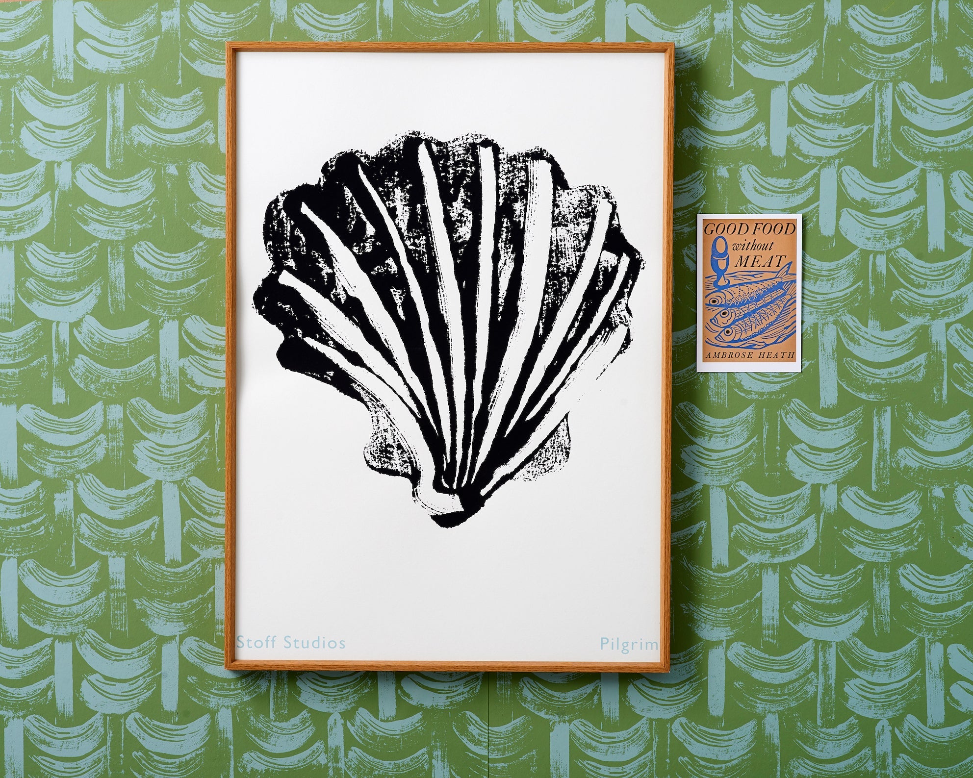 Pilgrim Poster Pair D | Newsprint
