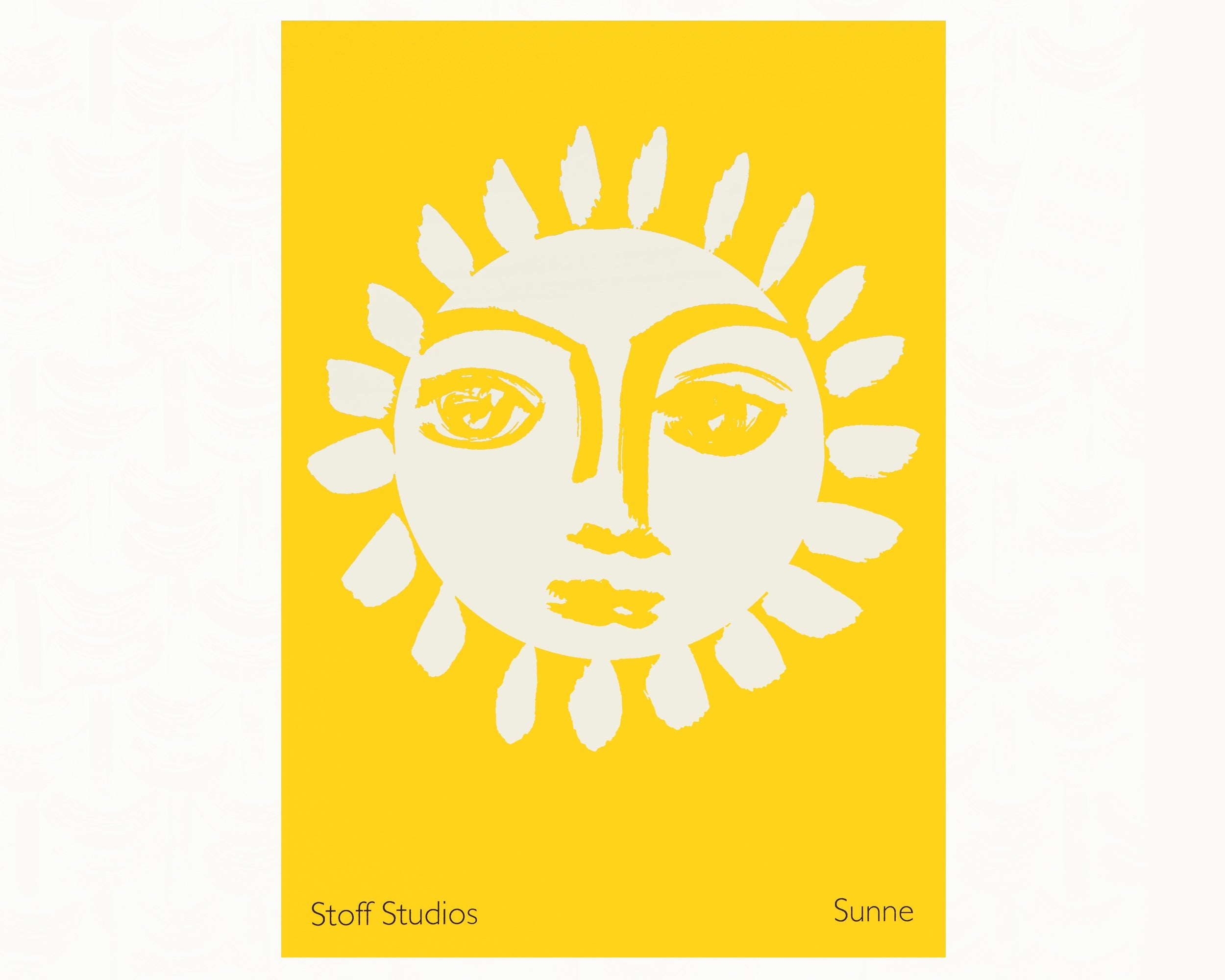 Sunne Print | Clear Yellow