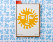 Sunne Print | Lemon Cream
