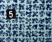 Seaweed Wallpaper | Deep Navy