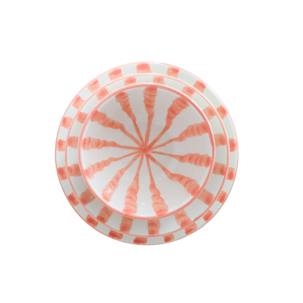 Wave Dinner Plate - Blush