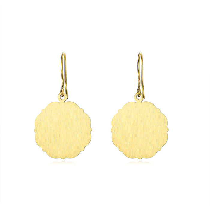 Islamic Art Inspired Enamel Earrings Nazarí