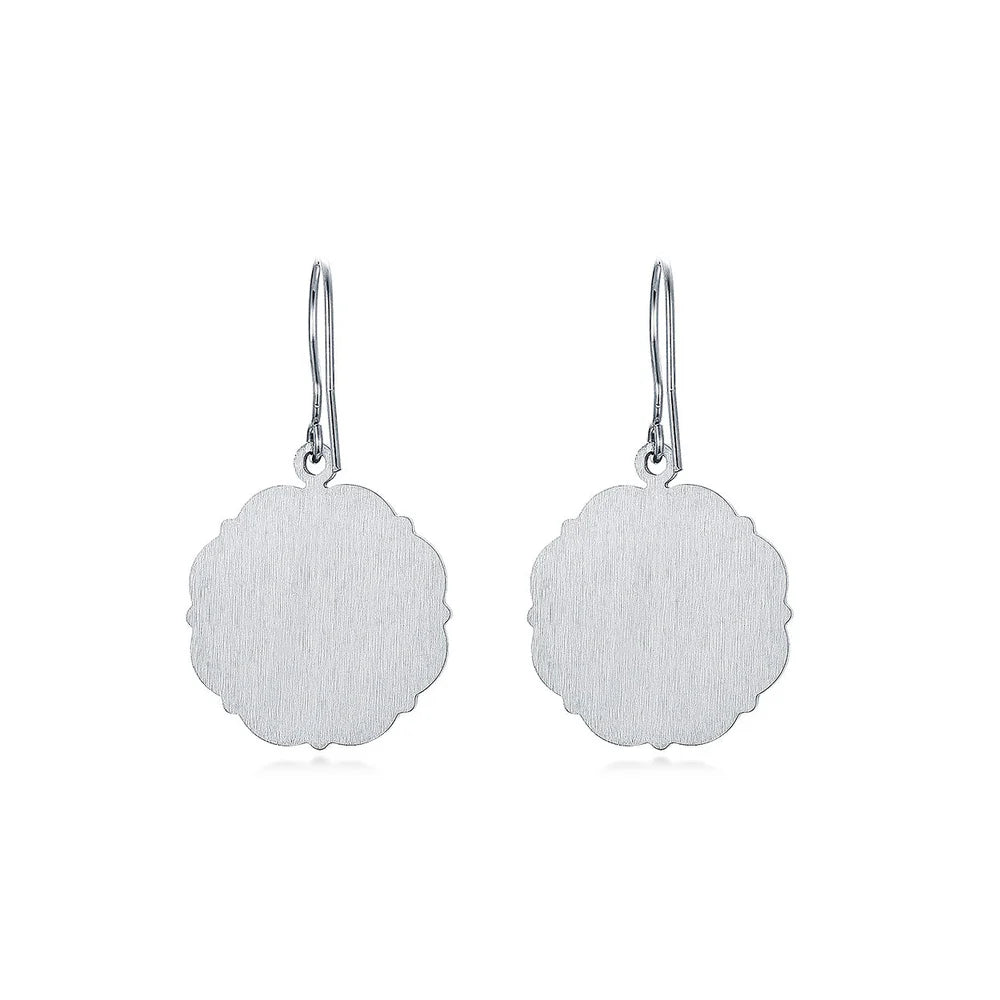 Alhambra Inspired Green Earrings Nazari