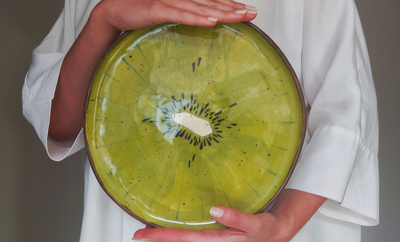 Big kiwi platter 28 cm