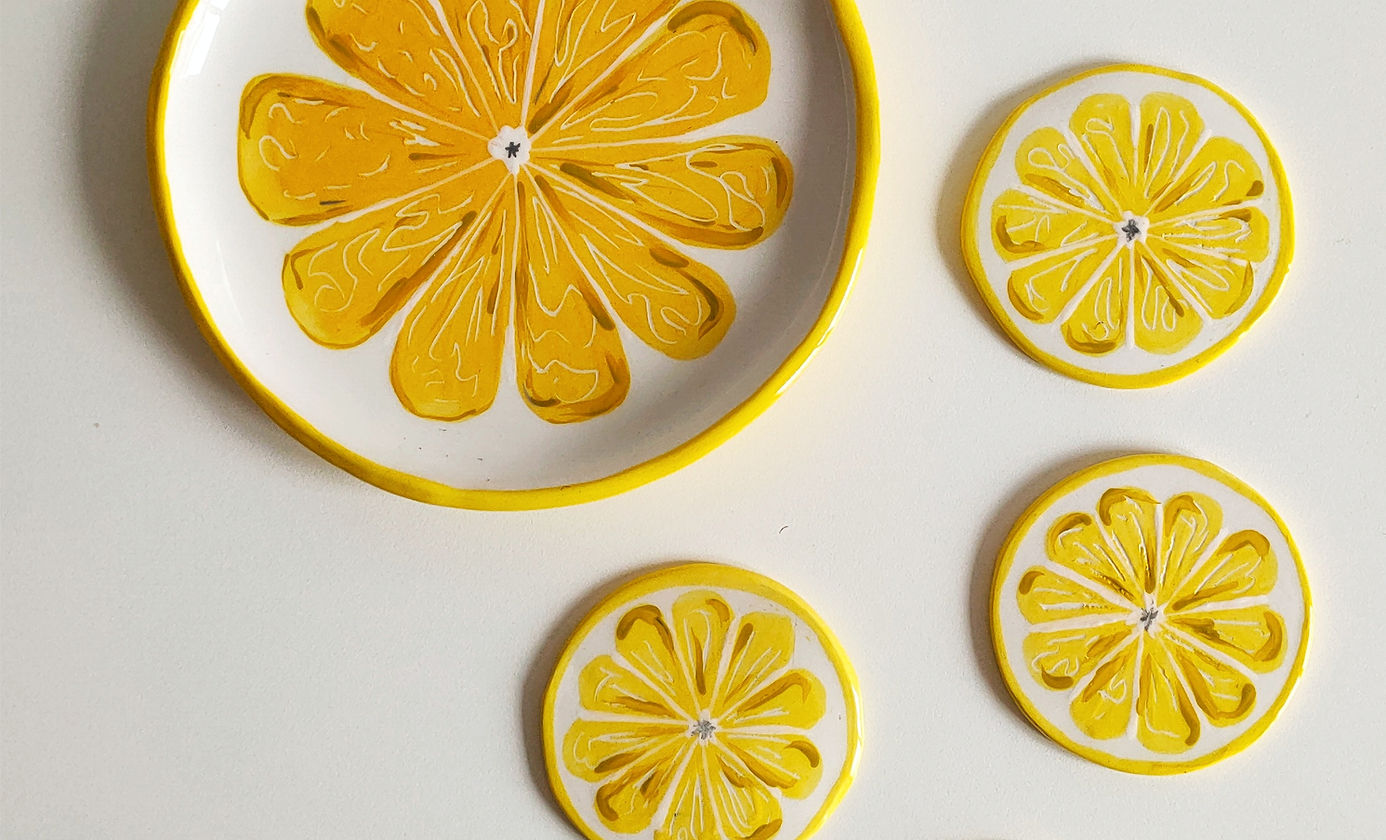 Lemon Coaster COUPLE