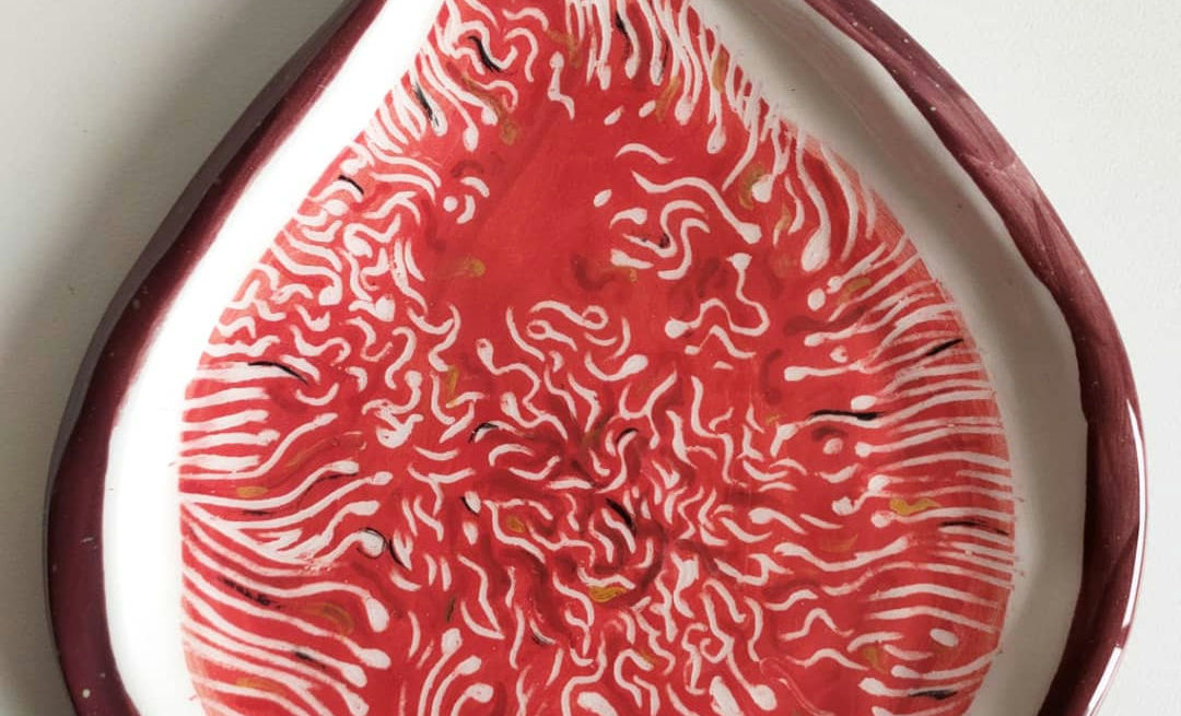 Fig plate 20 cm