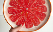 BIG Pink grapefruit Plate