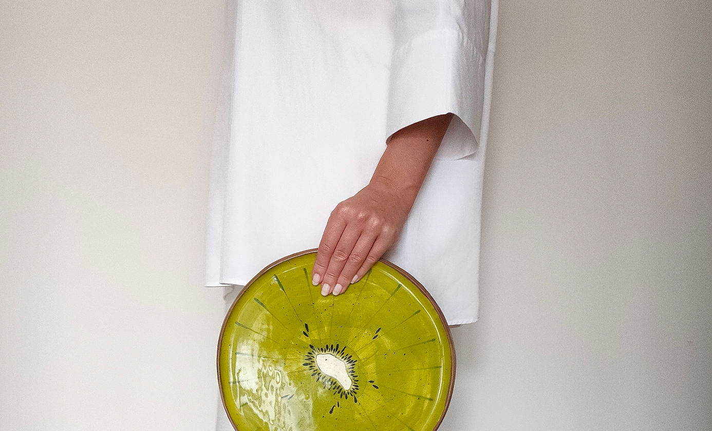 Big kiwi platter 28 cm