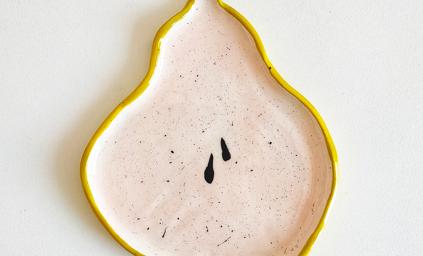 Pear plate