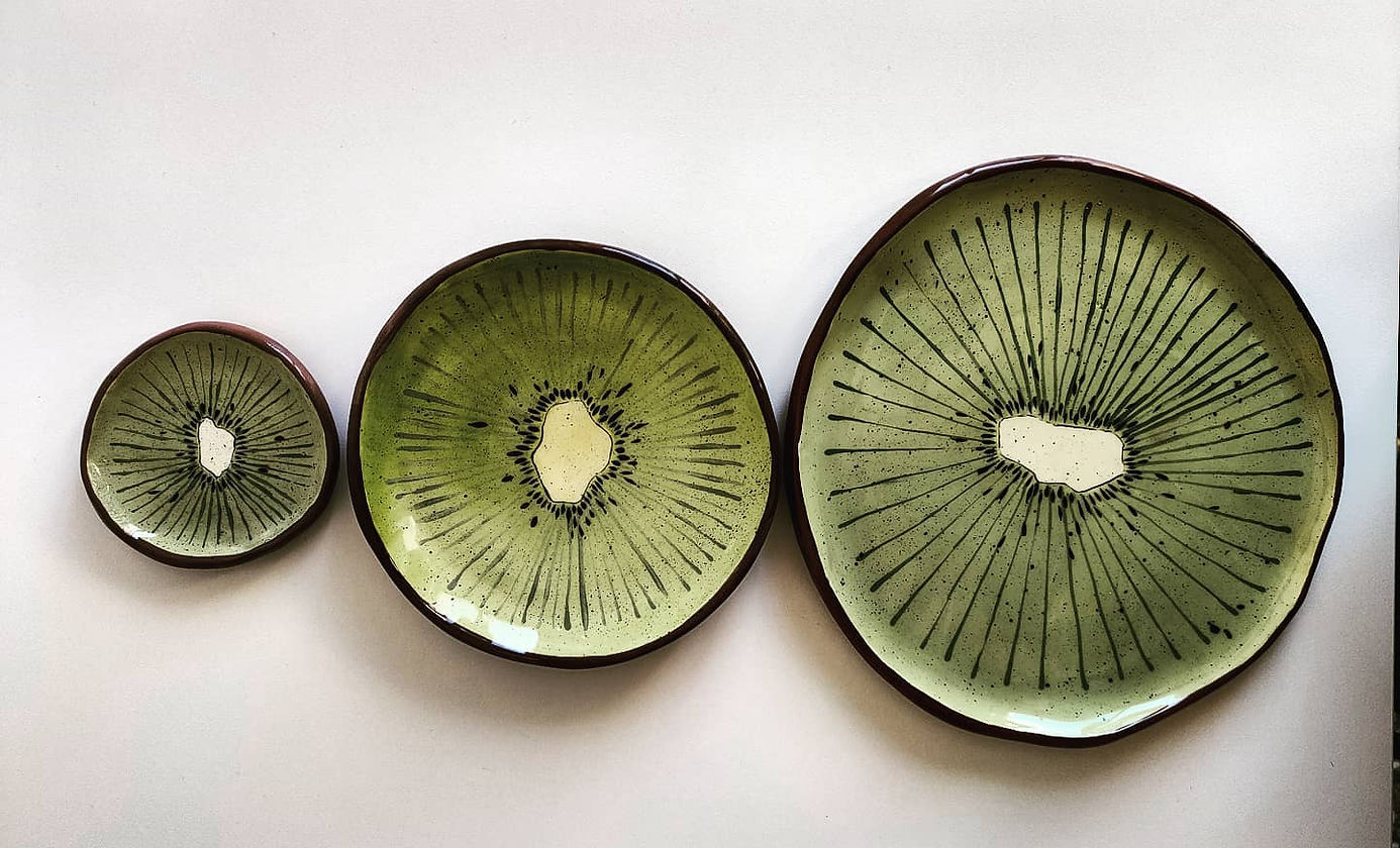 Big kiwi platter 28 cm
