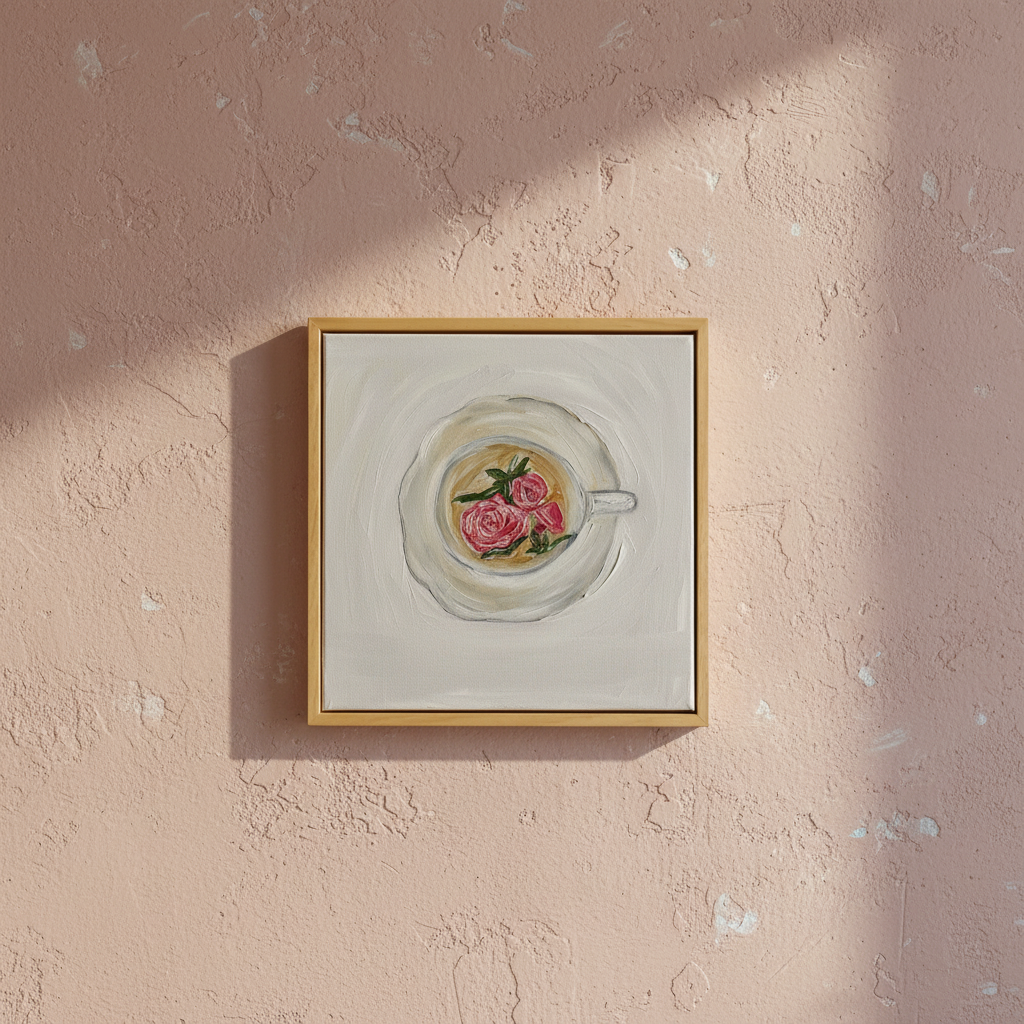Chá de Rosas – Simple Portuguese Wall