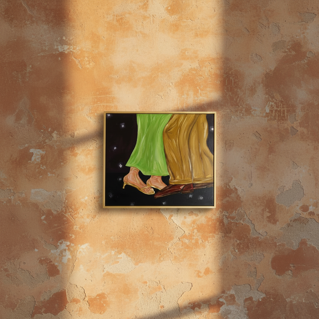 Dancing Until Painting – Realistic Portugal Wall