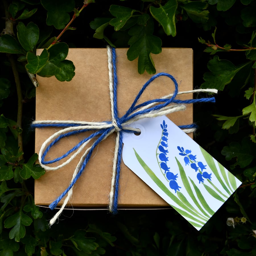 Bluebell Country Mug - Hand Painted