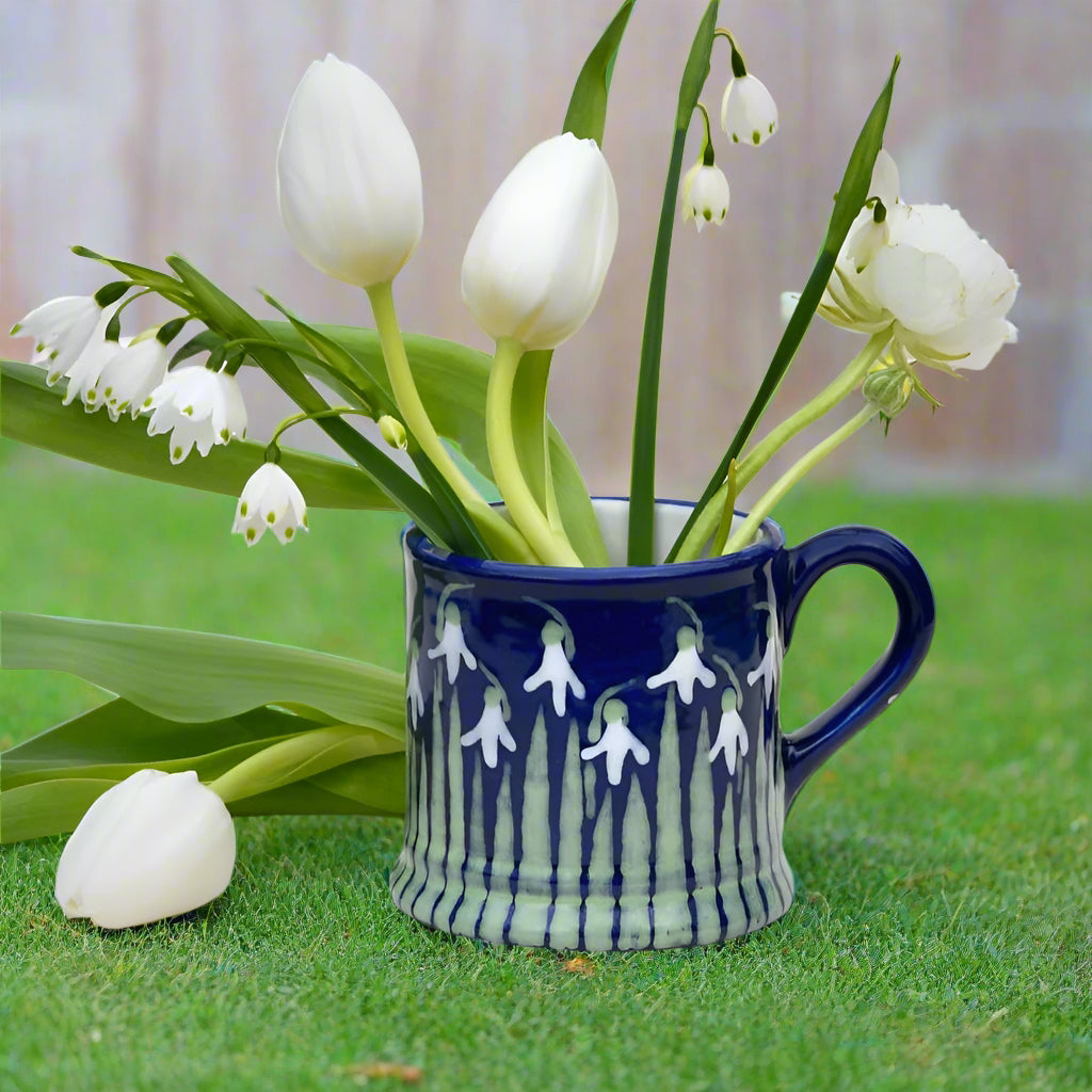 Snowdrop Country Mug - Hand Painted