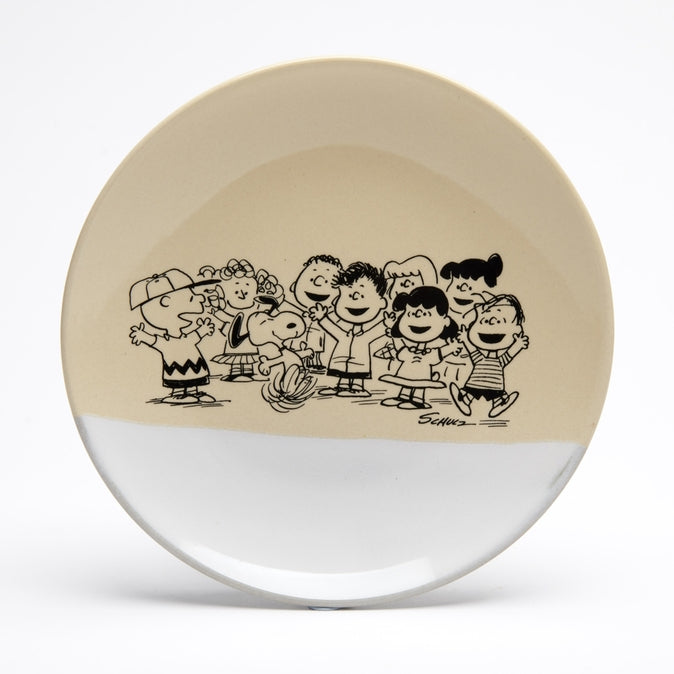 Magpie Peanuts Gang Stoneware Platter