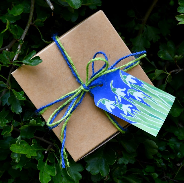 Snowdrop Cup and Saucer - Hand Painted - Perfectly Imperfect