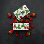 Wild about Berries Butter Dish - Hand Painted