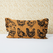 French Hen Cushion Crème Brûlée – Picnic Daisy Wallpaper