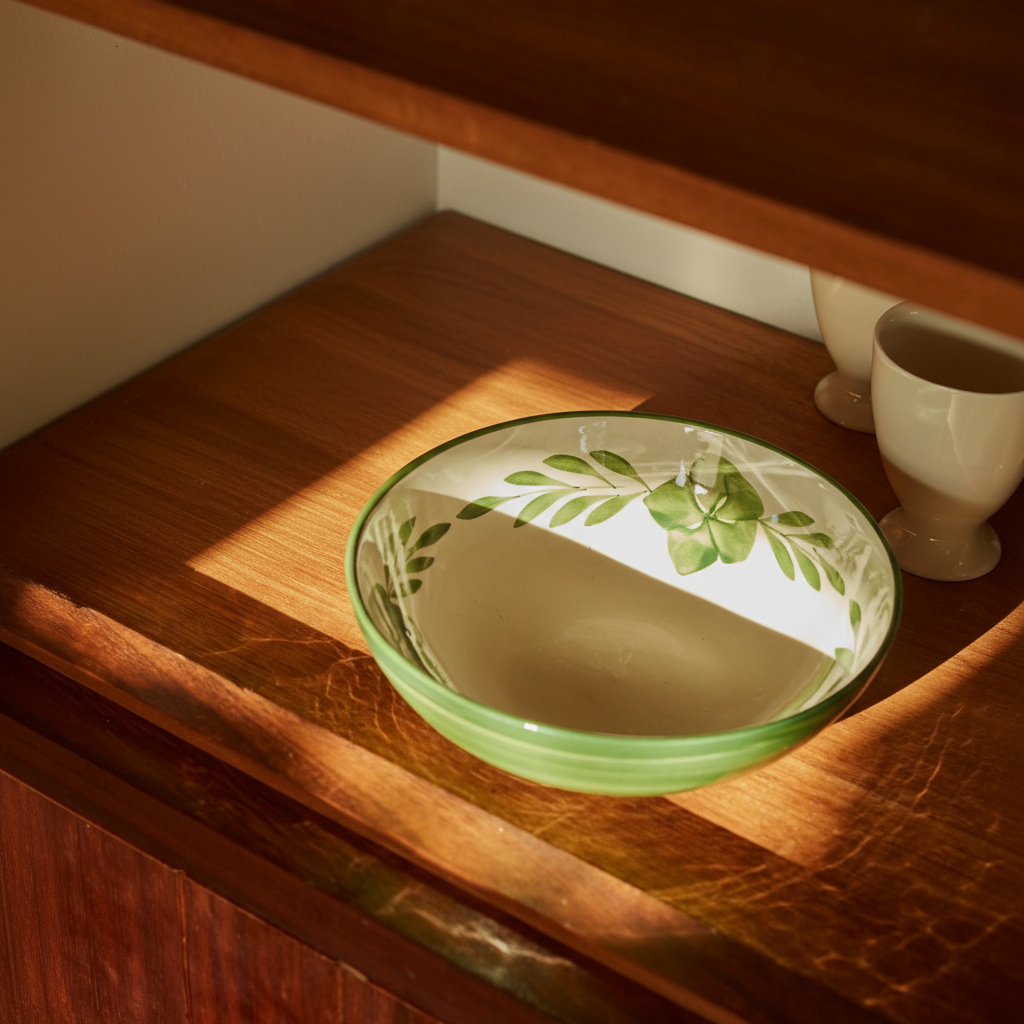 Helecho Salad Bowl, Fern Green
