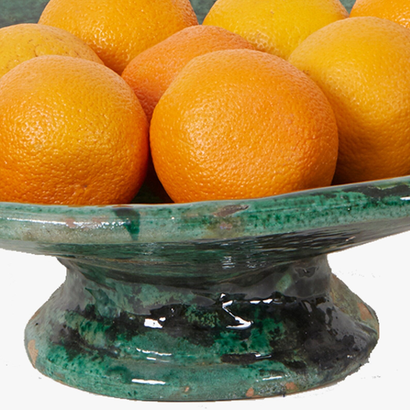 Morrocan Vintage Tamegroute Green Large Platter