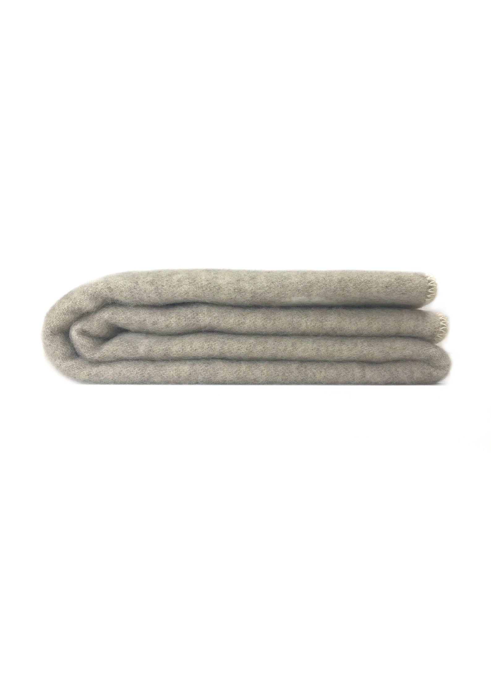 Sheep Mima Blanket, Beige Sheep Throw, Washable and Reversible