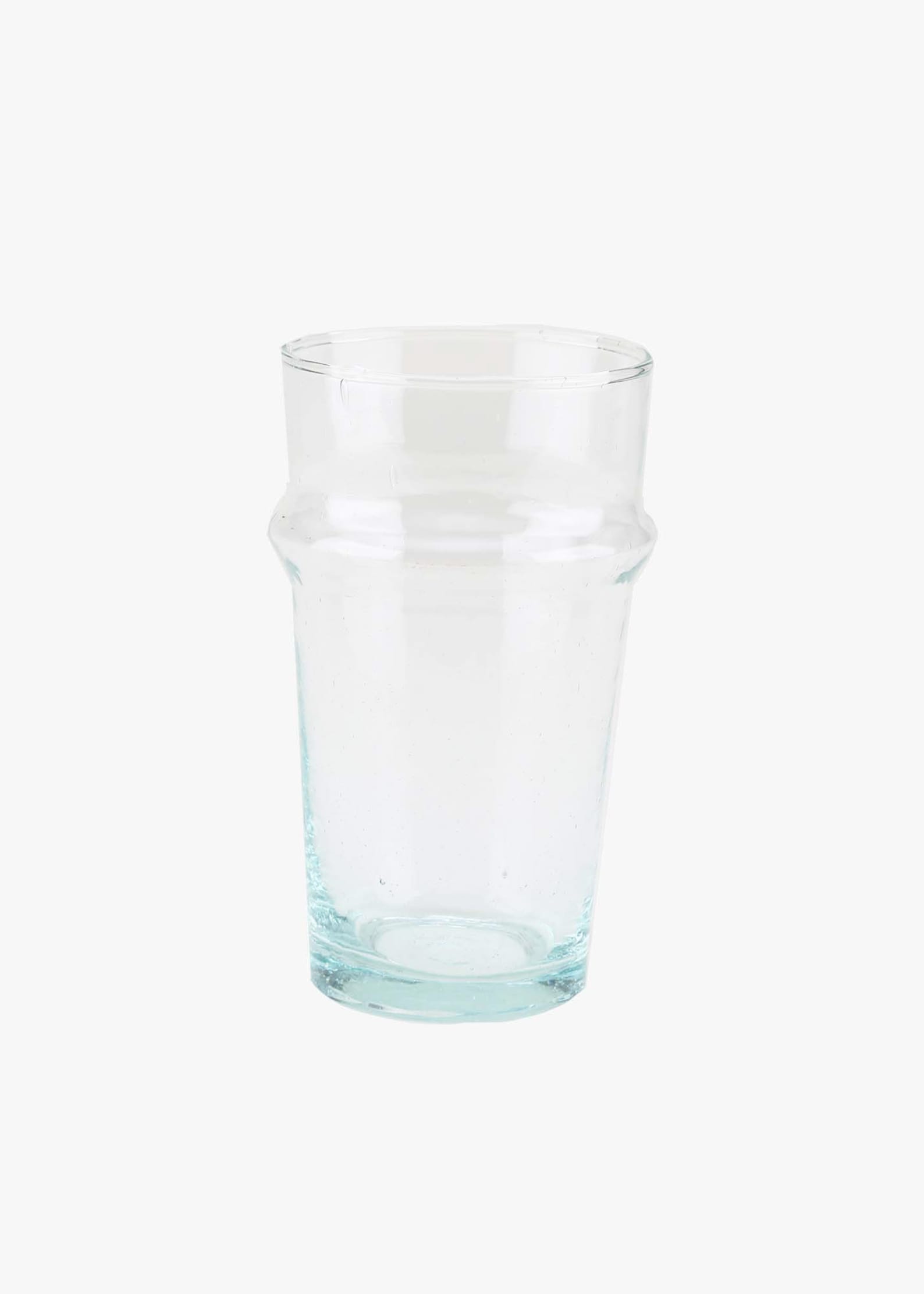 Recycled Moroccan Clear tequila Shot/Espresso Glass - Medium Set Of 6