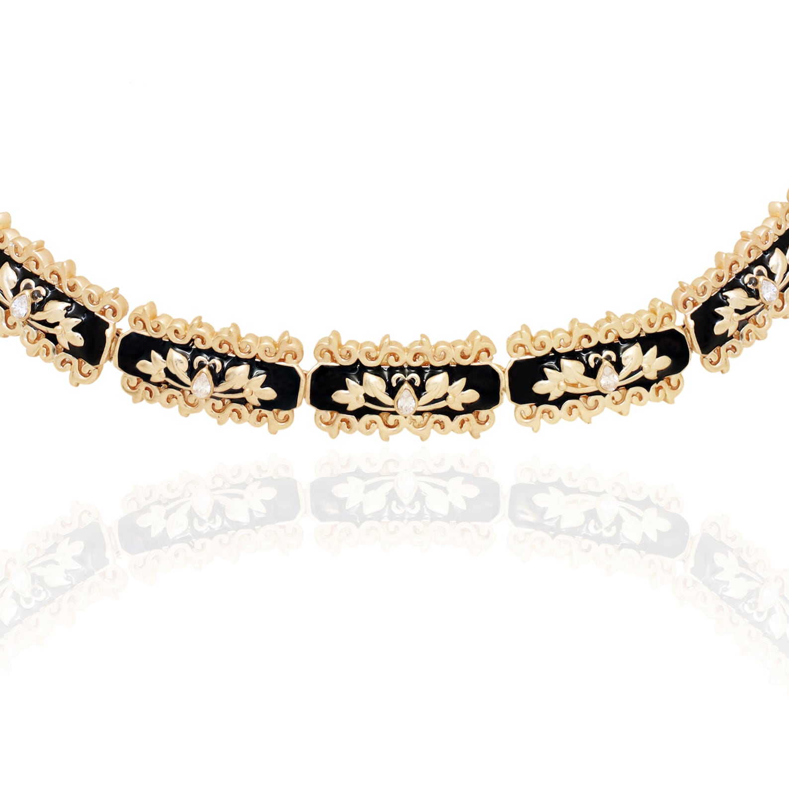 Statement Baroque Choker-  Elegant Necklace