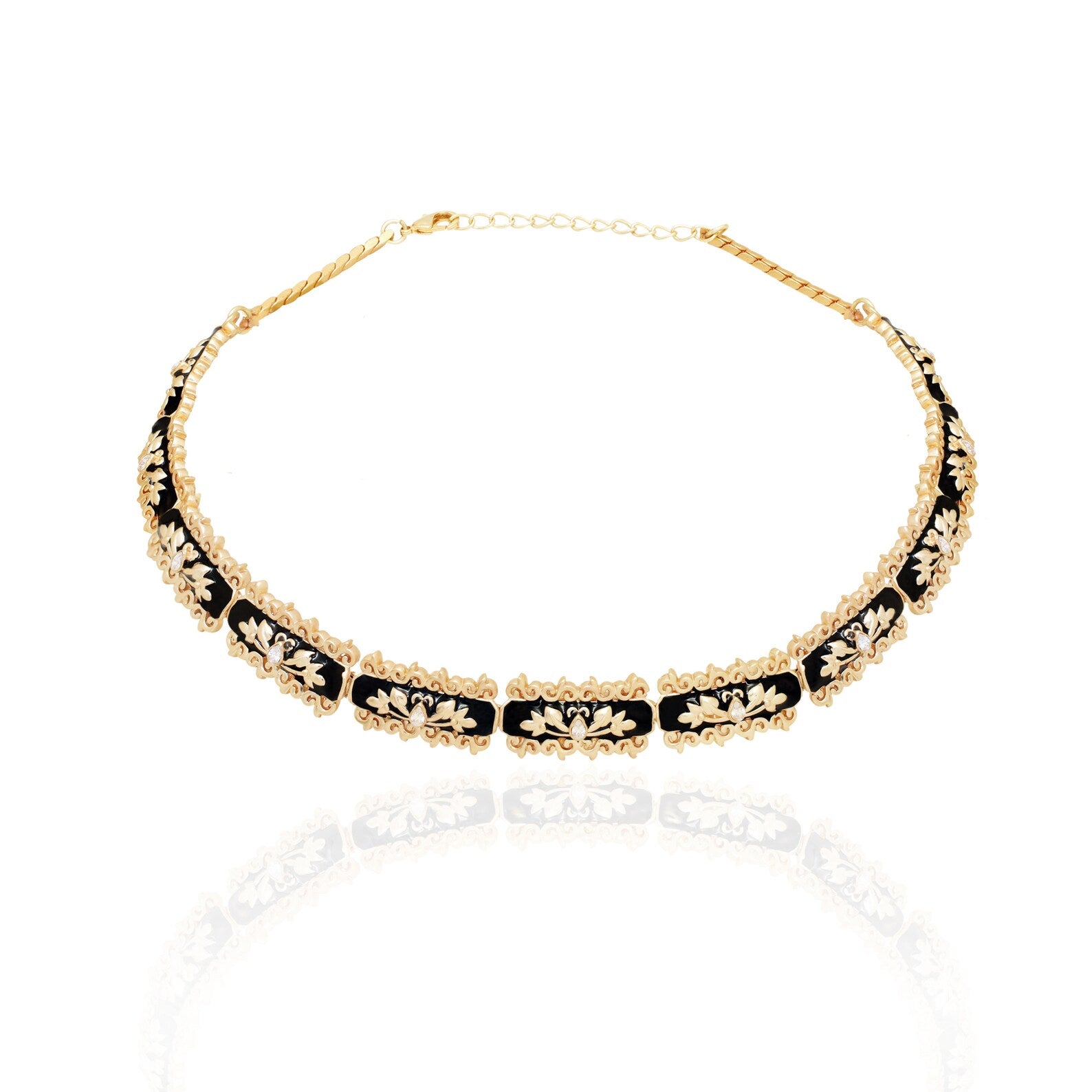 Statement Baroque Choker-  Elegant Necklace