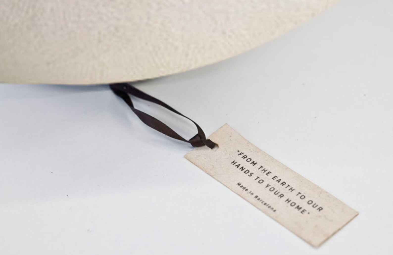 Extra Large White Floor Vase | Minimalist Ceramic Sphere Vase