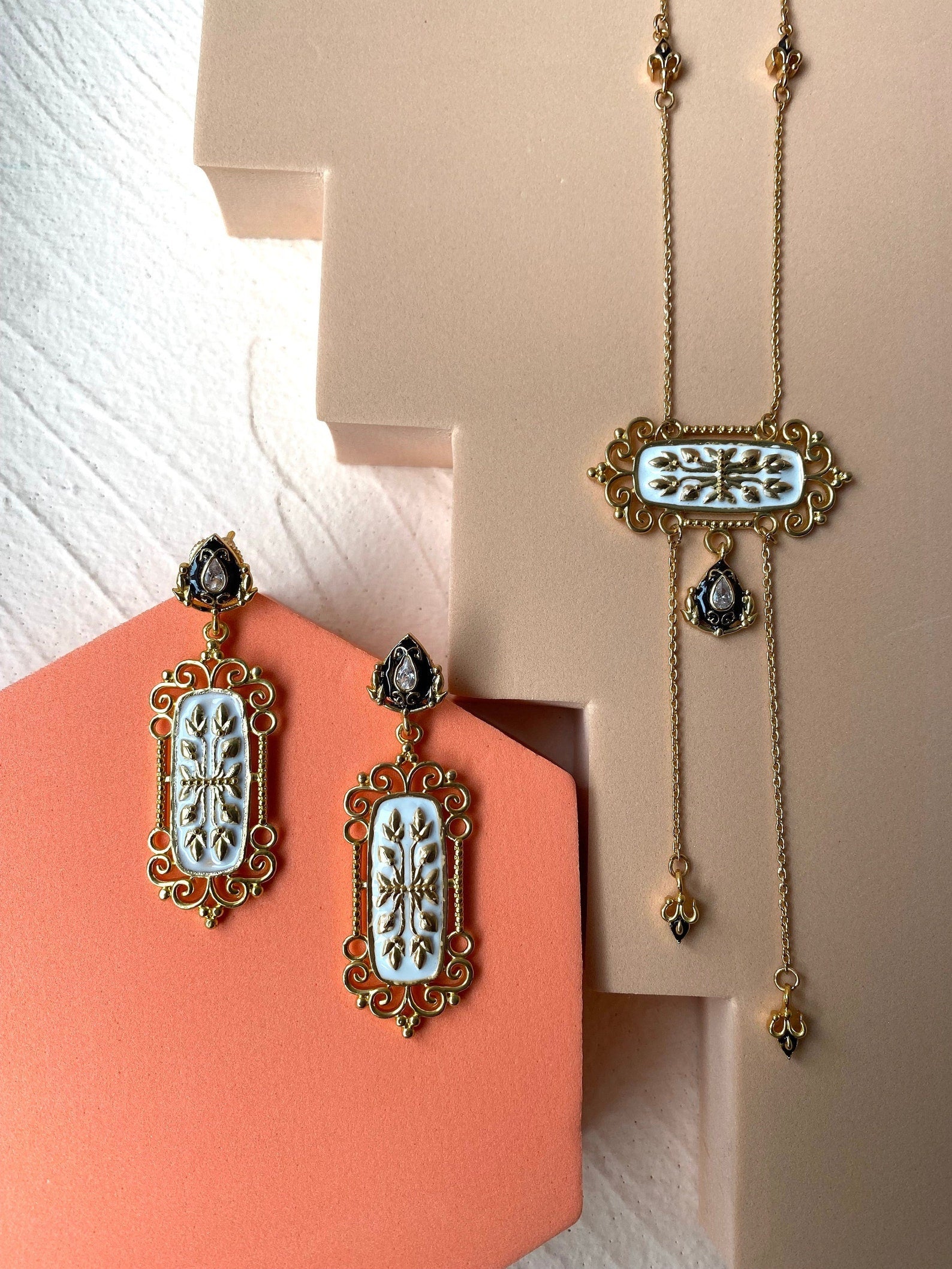 Statement Baroque Pendant | Art Nouveau inspired