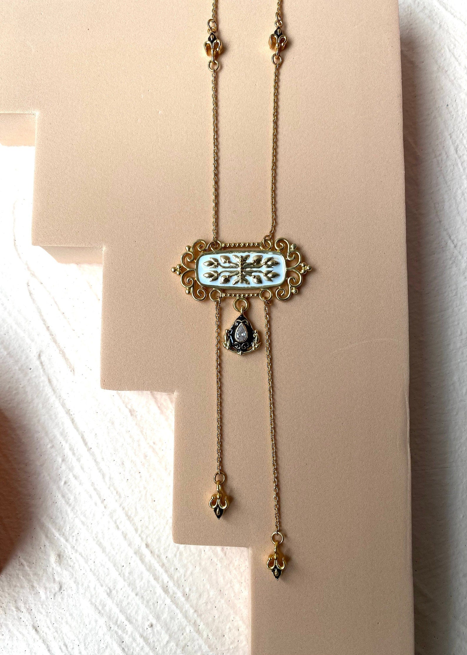 Statement Baroque Pendant | Art Nouveau inspired