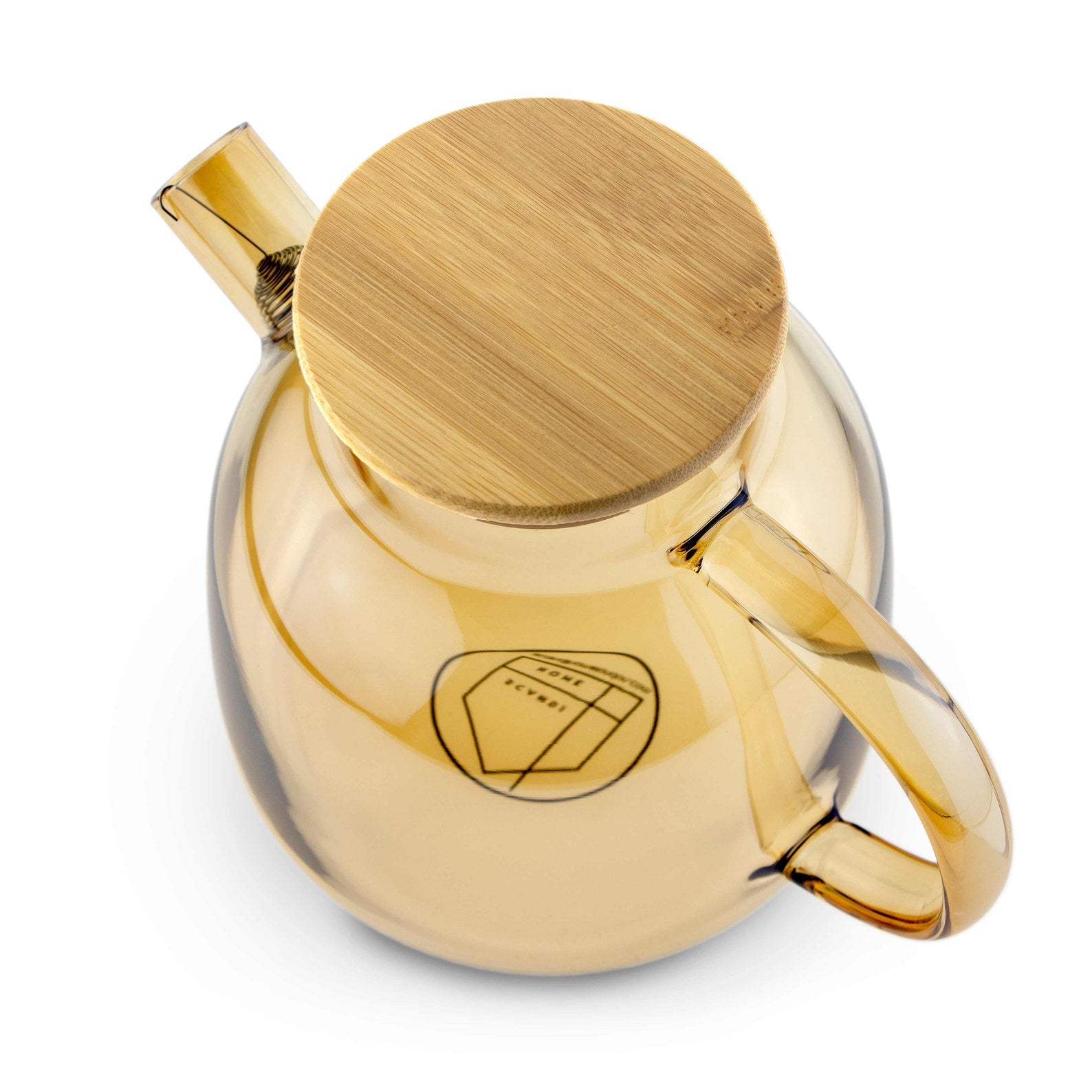 1.2 Litre Borosilicate Glass Designer Teapot with Stainless Steel Infuser