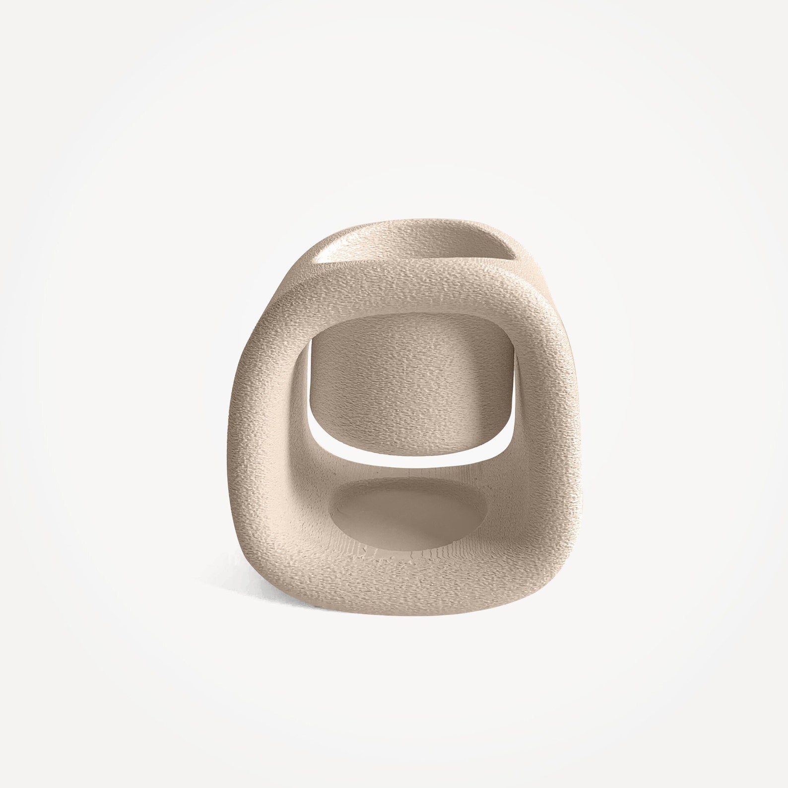 Kyu Sandstone | Minimal Decor | 3D Printed Planter | Eco Friendly |