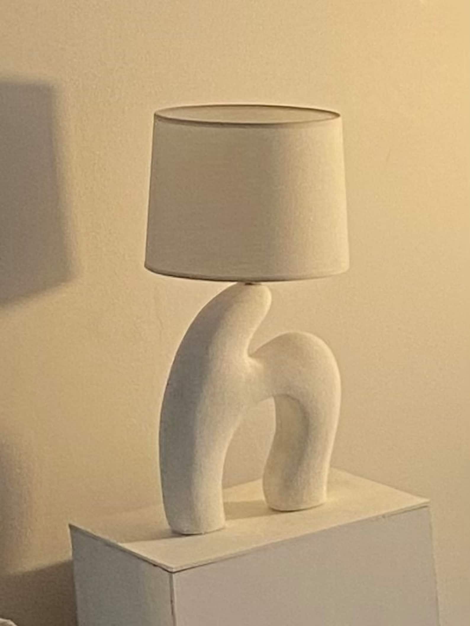 Sharp Lamp | Handmade Sculptural Ceramic Lamp