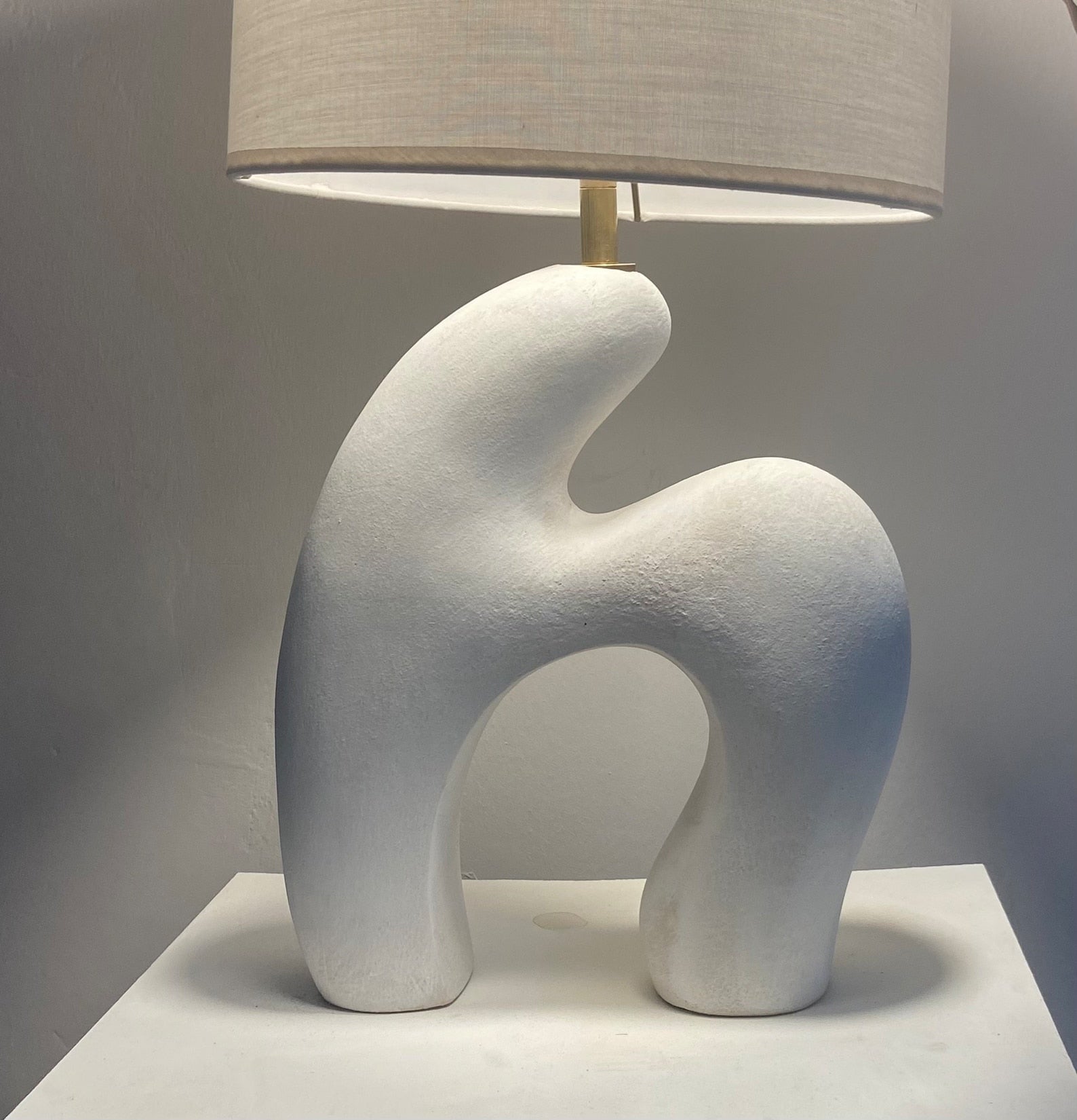 Sharp Lamp | Handmade Sculptural Ceramic Lamp