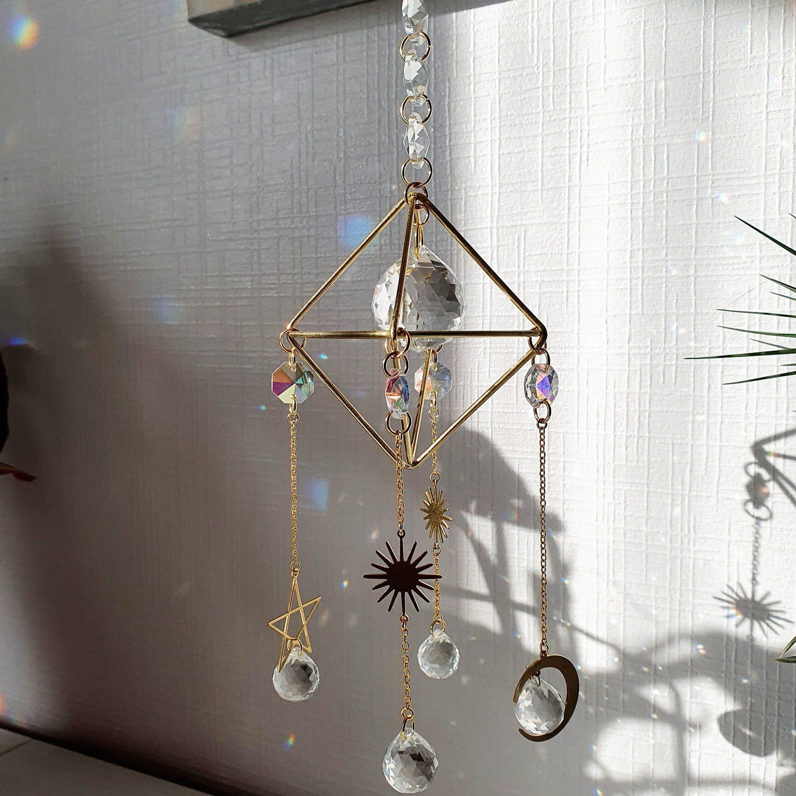 JUPITER Suncatcher Himeli Crystal Rainbow - Celestial Decoration - Gift Idea