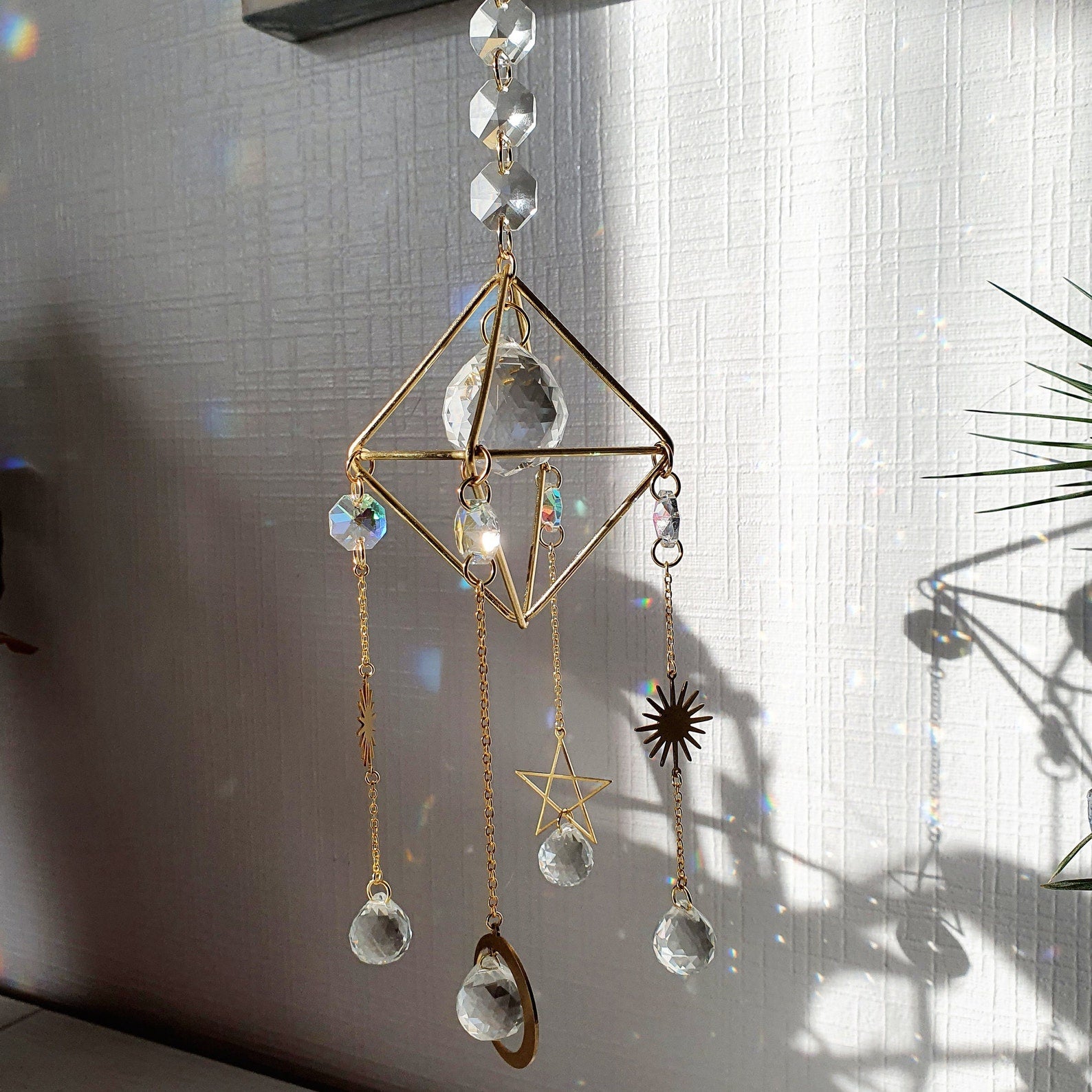 JUPITER Suncatcher Himeli Crystal Rainbow - Celestial Decoration - Gift Idea