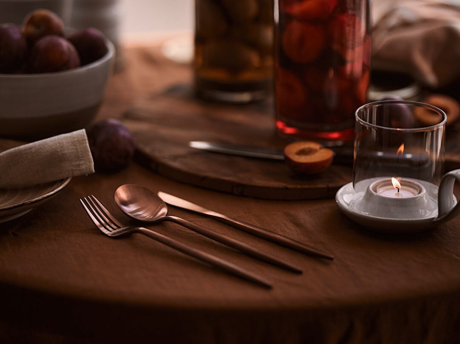 London Rose Stainless Steel Cutlery Sets x16/24 pieces