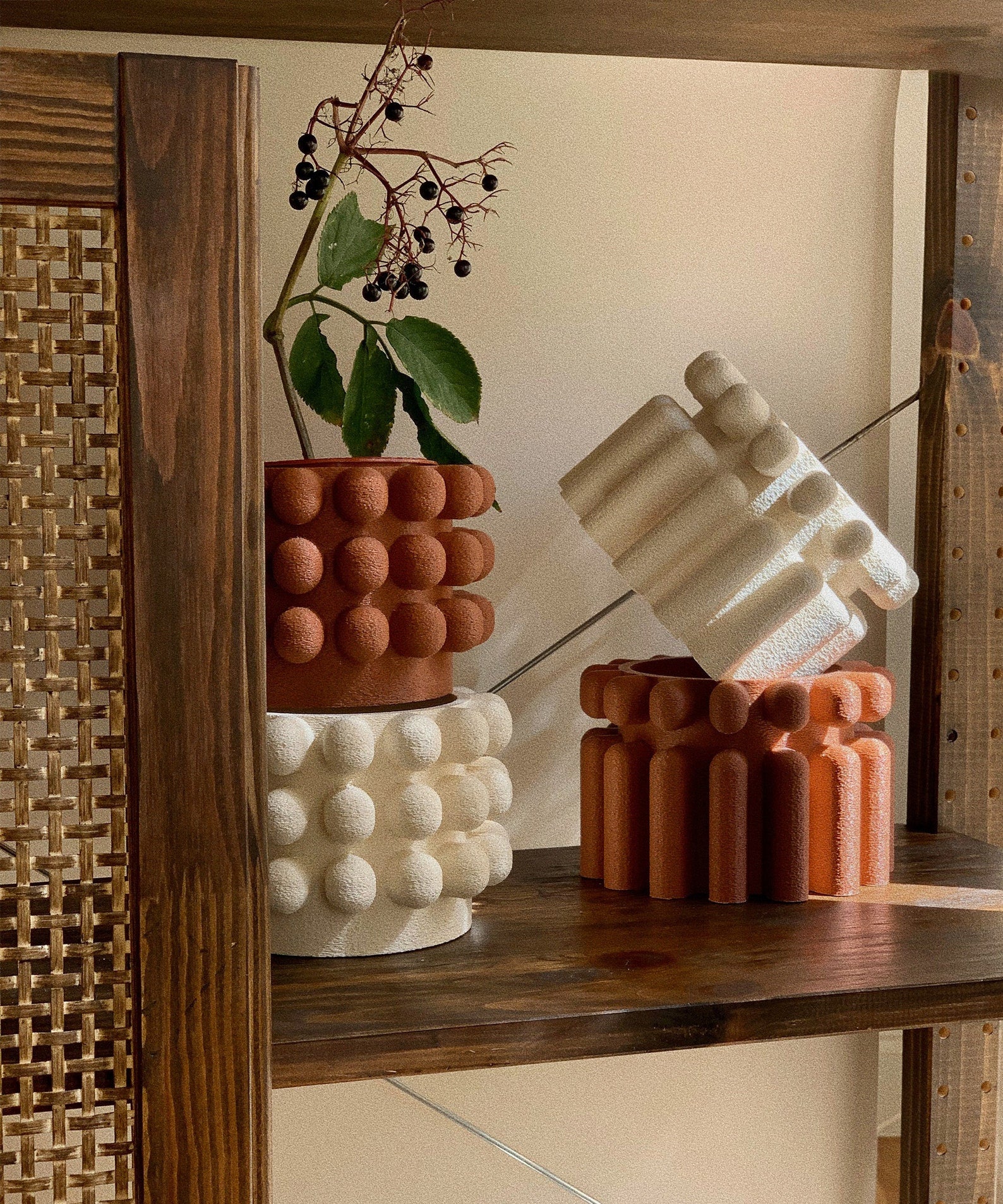 Mono Sandstone | Minimal Decor | 3D Printed Planter 01 | Eco Friendly |