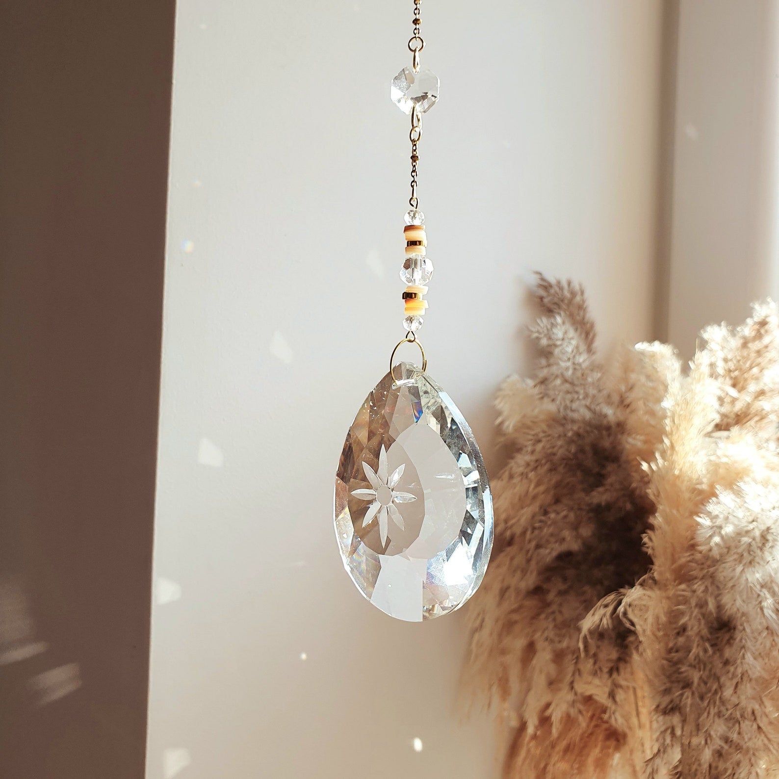 EPHEMERE 2 - Crystal Suncatcher - Home Decor - Feng Shui Mobile - Boho Decor