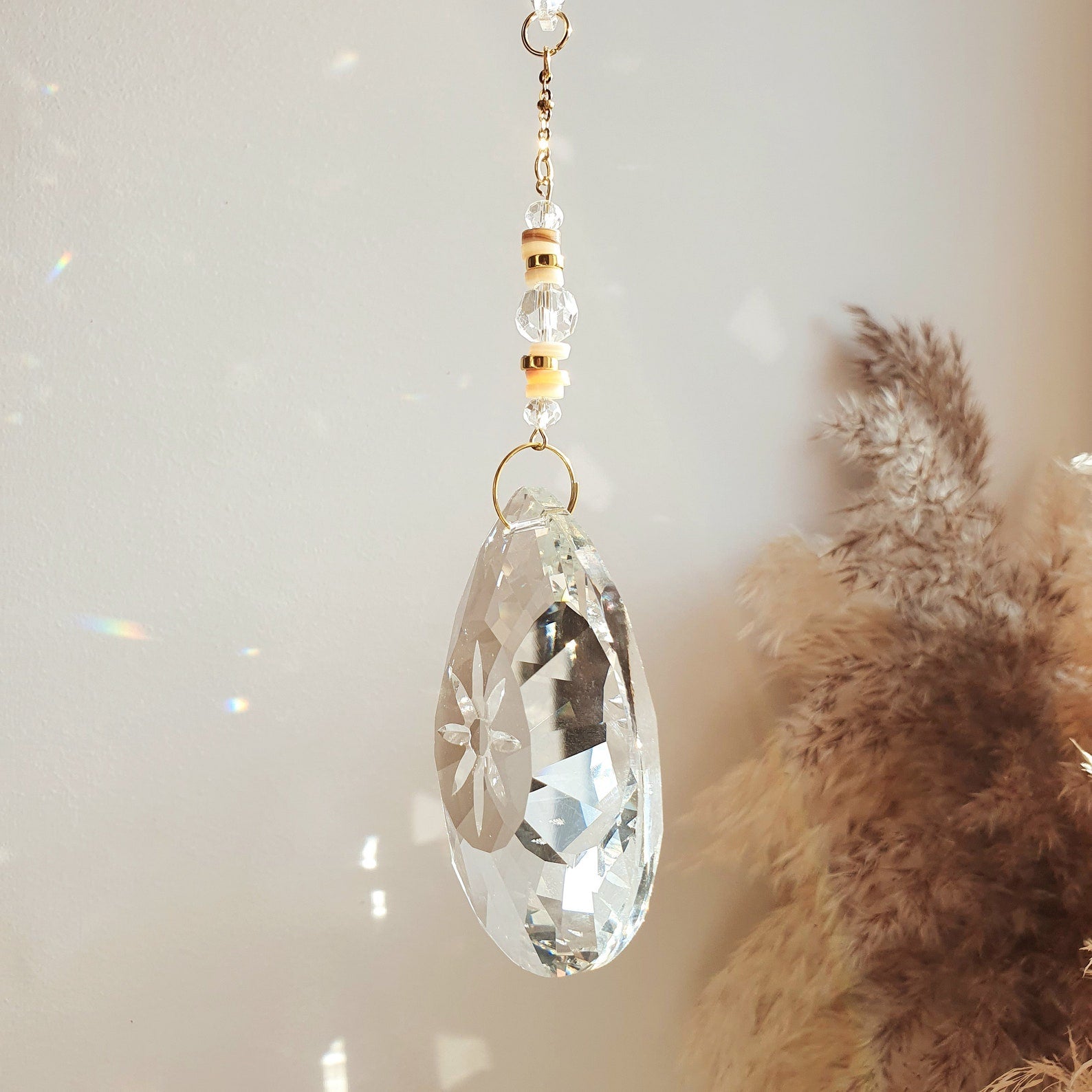 EPHEMERE 2 - Crystal Suncatcher - Home Decor - Feng Shui Mobile - Boho Decor