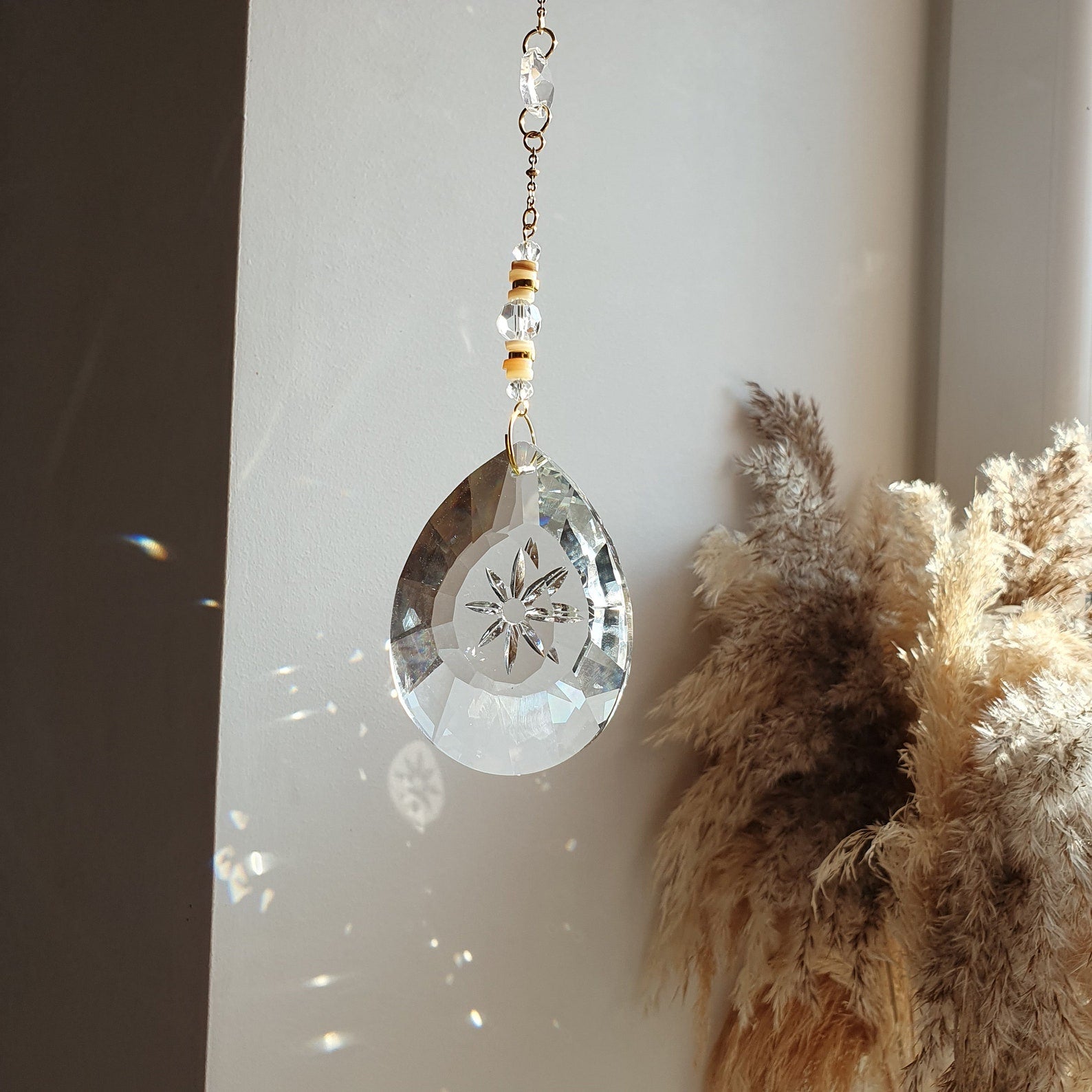 EPHEMERE 2 - Crystal Suncatcher - Home Decor - Feng Shui Mobile - Boho Decor