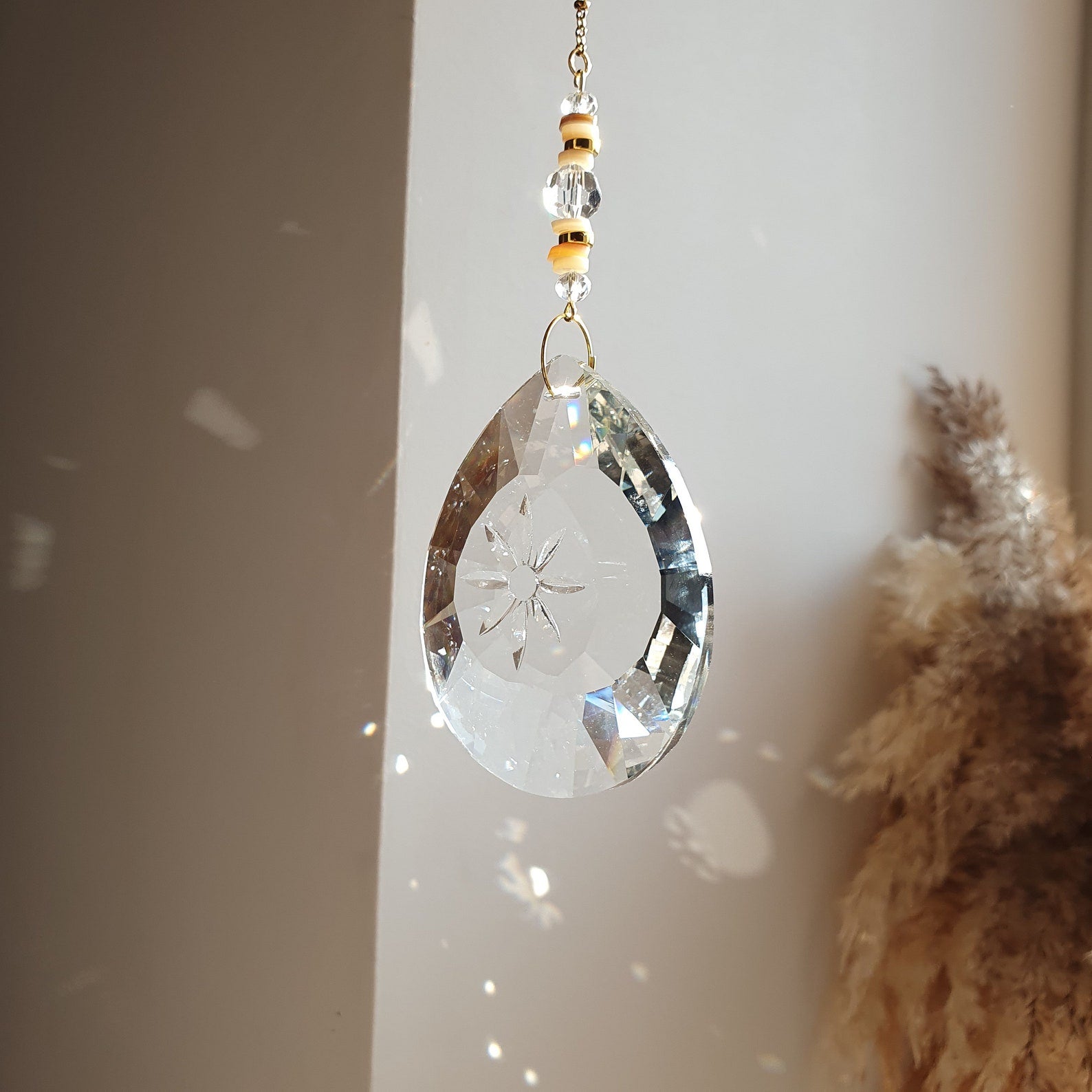 EPHEMERE 2 - Crystal Suncatcher - Home Decor - Feng Shui Mobile - Boho Decor