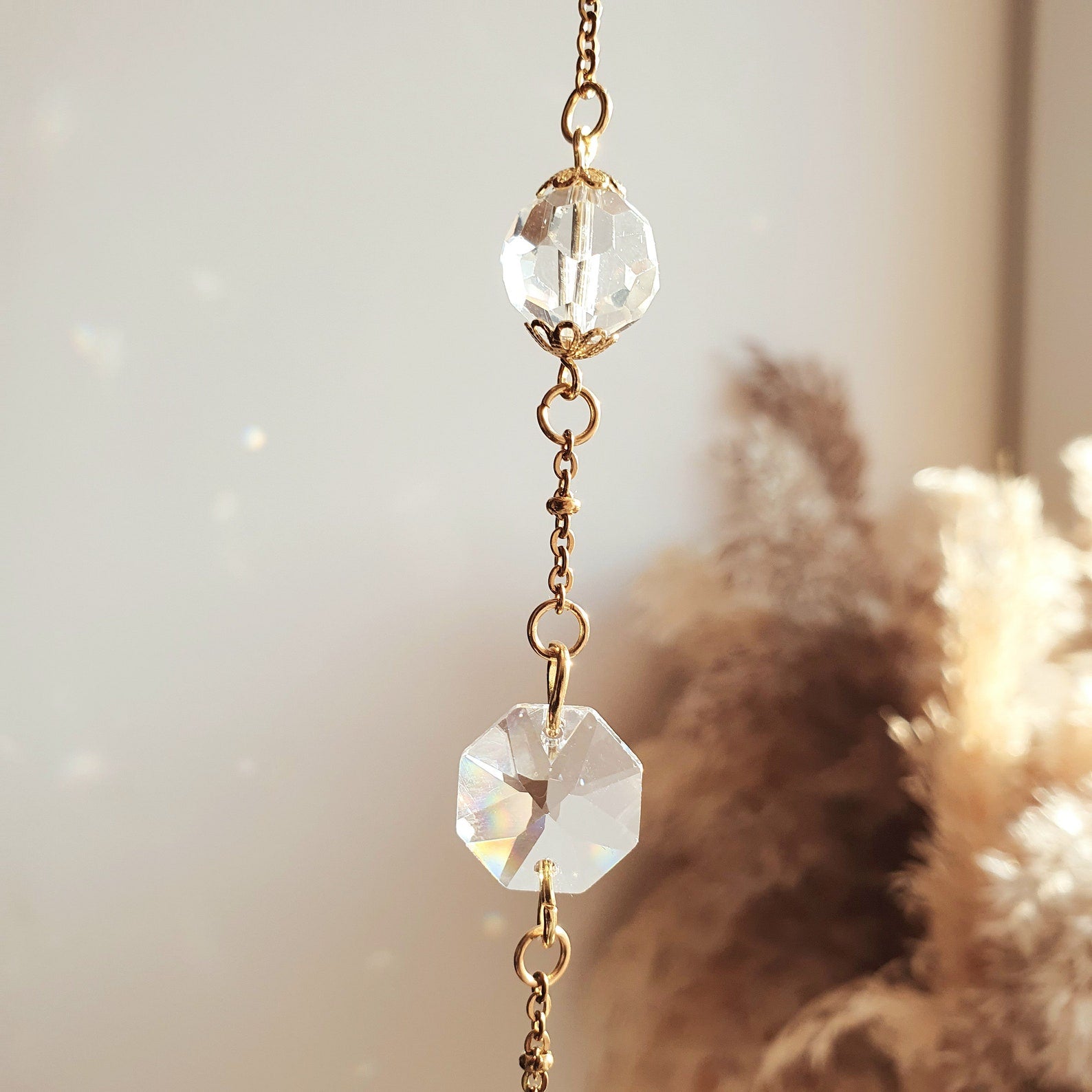 EPHEMERE 2 - Crystal Suncatcher - Home Decor - Feng Shui Mobile - Boho Decor