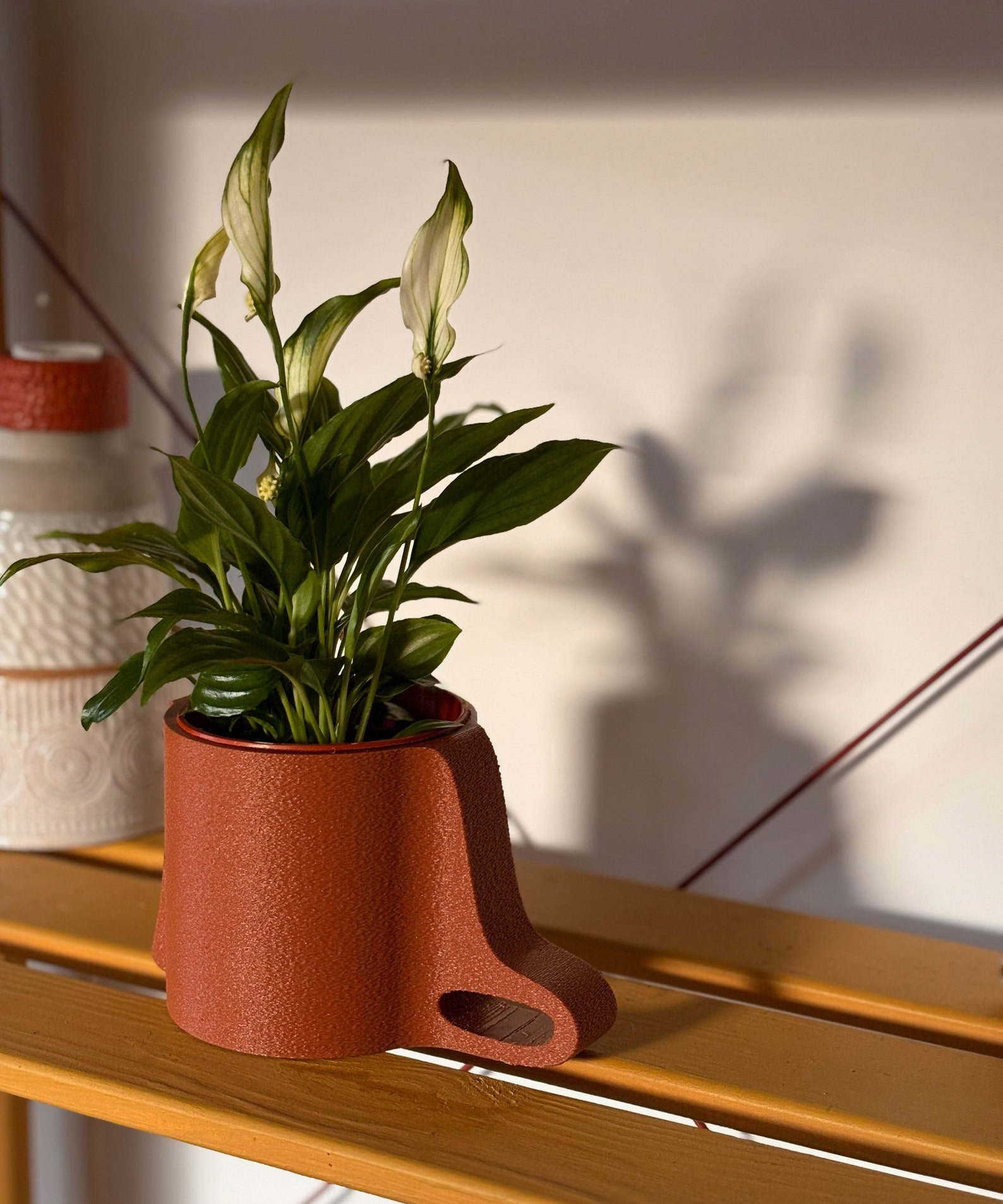 Mobi | Terracotta | Minimal Decor | 3D Printed Planter | Eco Friendly |