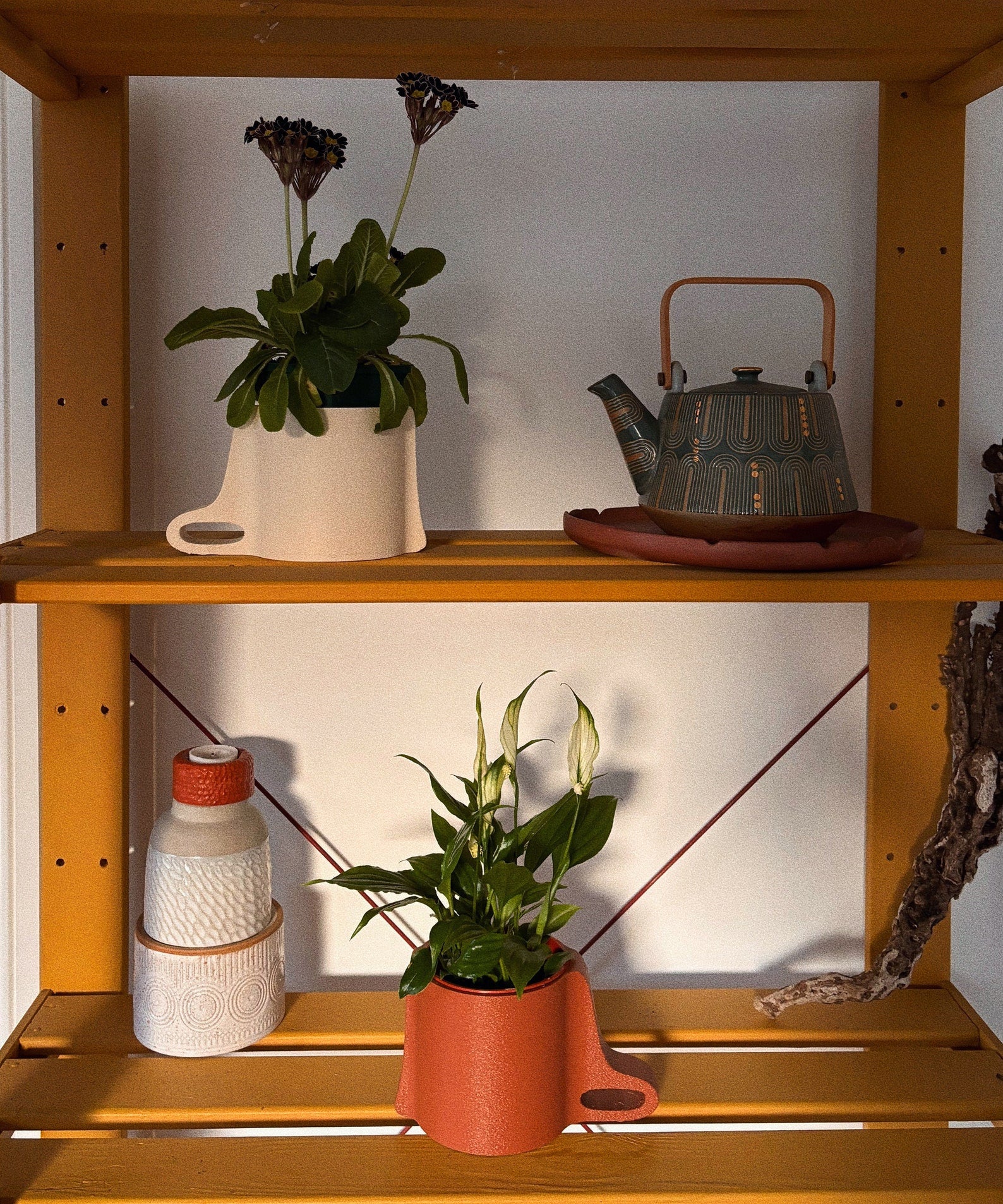 Mobi | Beige | Minimal Decor | 3D Printed Planter | Eco Friendly |