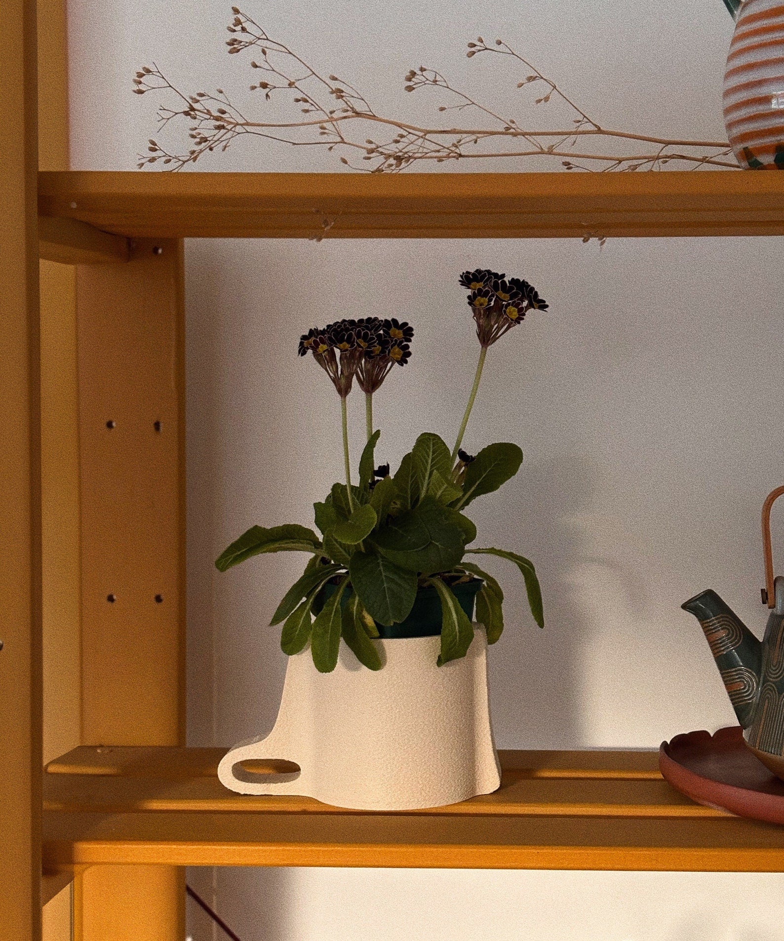 Mobi | Beige | Minimal Decor | 3D Printed Planter | Eco Friendly |